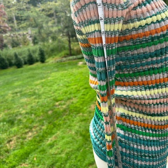 M Missoni  Twin Set, Cardigan, Sweater, Top Size 42, Green, Orange, Yellow - Picture 11 of 15